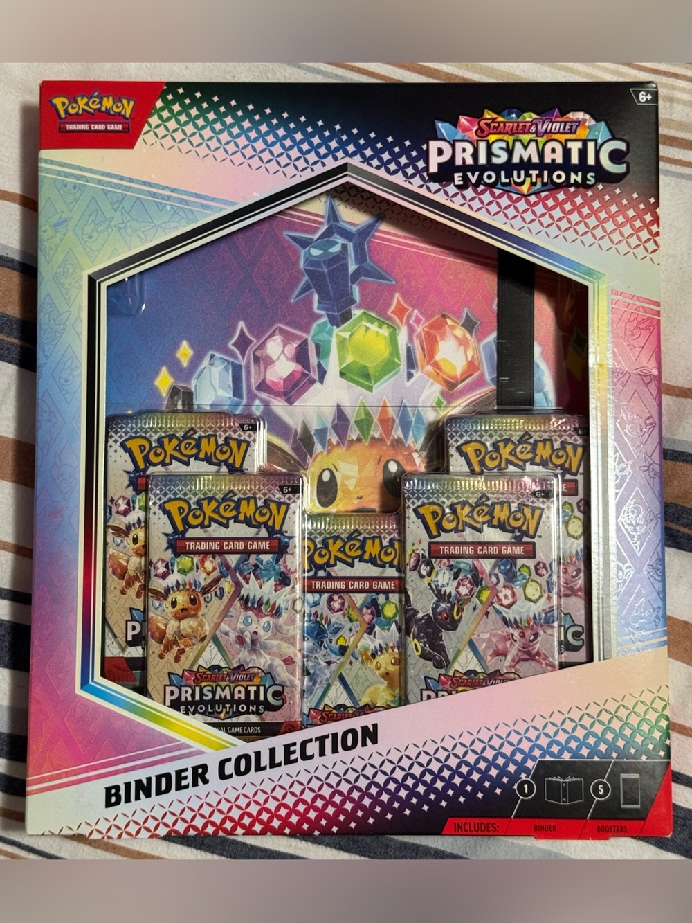 Pokemon Prismatic Evolutions Binder Collection NEW/SEALED